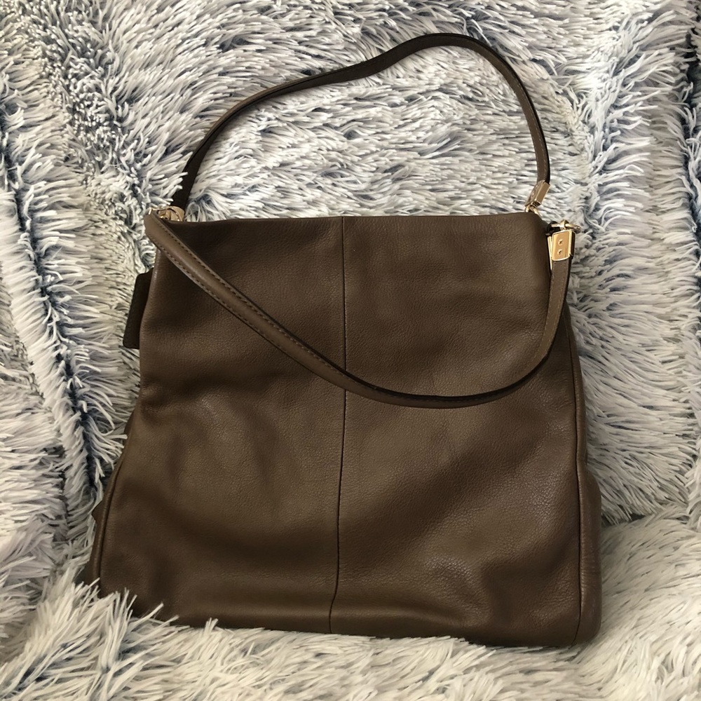 Coach Madison Phoebe in dark brown/taupe